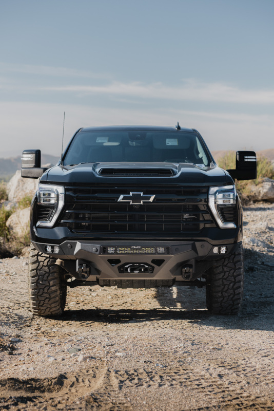 Chevrolet Silverado 3500 Front Bumper - DV8 Offroad - Spec Series - Black - `24-`26